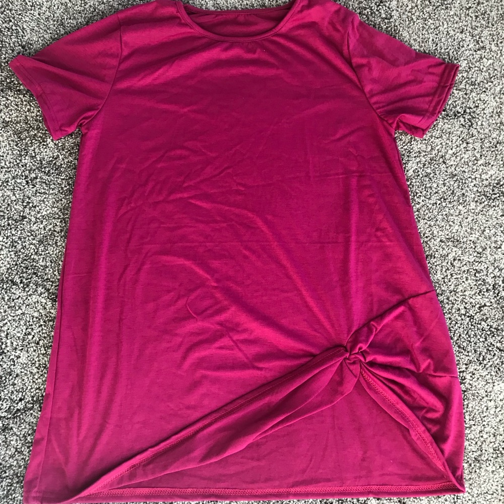 Magenta tee, Brand new!